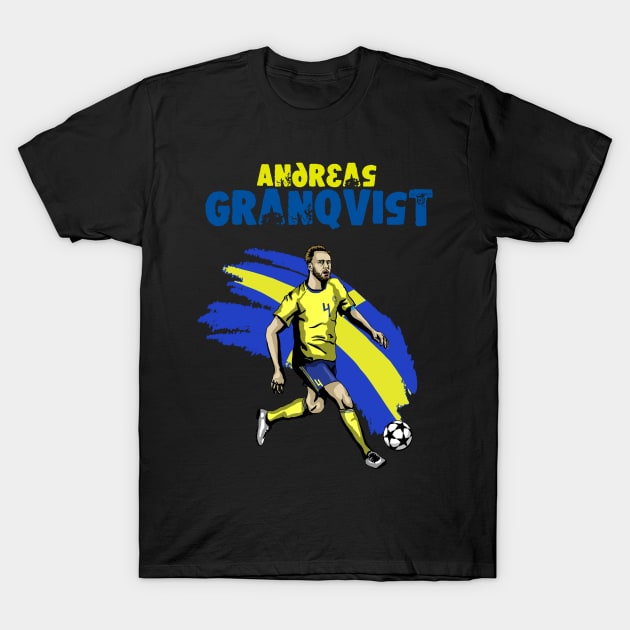 Andreas Granqvist T-Shirt by HelenaCooper